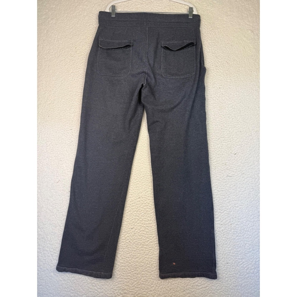 Lululemon Sweatpants Mens Large Gray Fleece Straight Drawstring Waist Pants